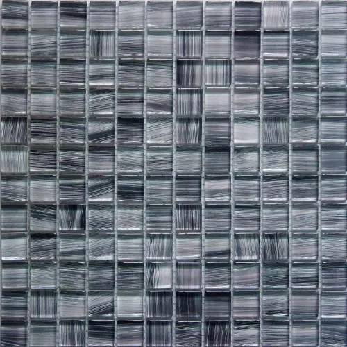 Slika Mosaic Black-Grey Stakleni Mozaik 30x30