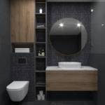 Slika Mosaic Black-Grey Stakleni Mozaik 30x30