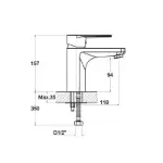 Brend Tokyo Baterija za Lavabo