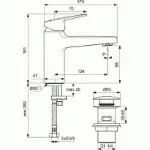 Ceraplan Baterija za Lavabo H90 - BD229AA