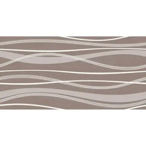 Home Waves Brown Decor 25x50