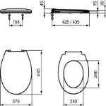 WC Daska Standard W835001