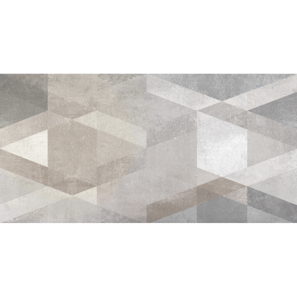 CAROUSEL Decor Grey 29.5 x 59